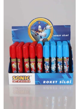 SONIC LICENSED MECHANICAL ROCKET ERASER  - Image 1