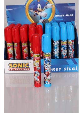 SONIC LICENSED MECHANICAL ROCKET ERASER  - Image 3