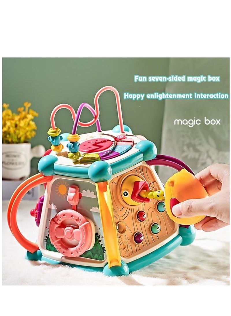 Montessori Polyhedral Music Drum Toys Suitable For Early Childhood Education - Image 2