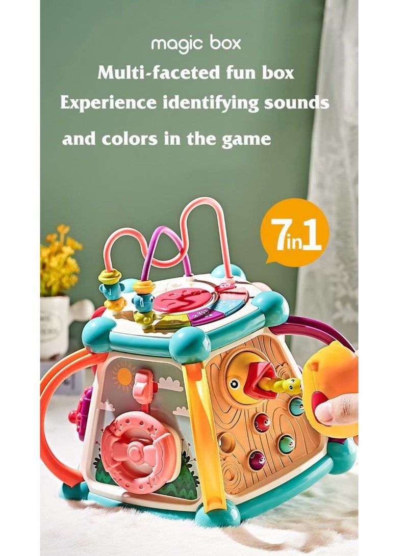 Montessori Polyhedral Music Drum Toys Suitable For Early Childhood Education - Image 3