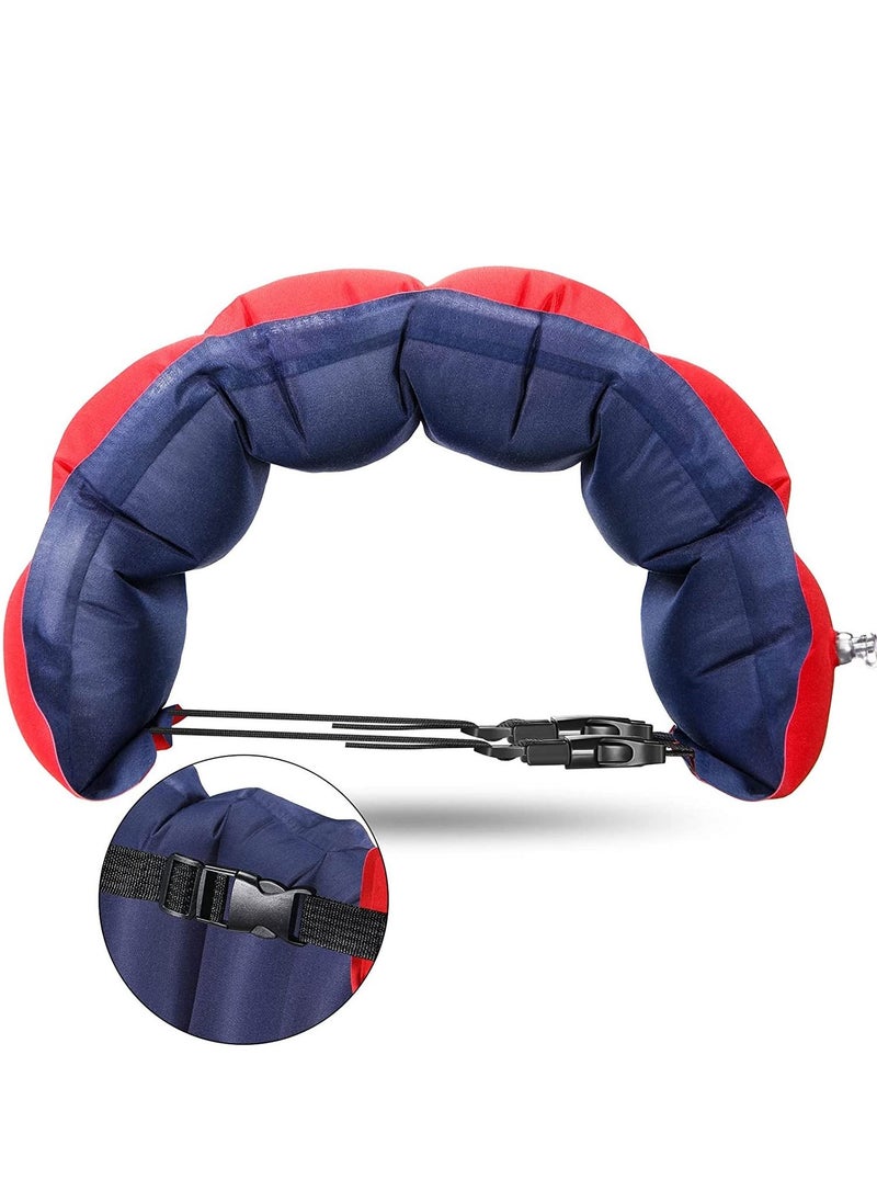 Excefore - Inflatable Swim Belt Adjustable Flotation Swimming Assistance Waist Floatation for Adults Float Belts Water Pool Training Device - Image 1