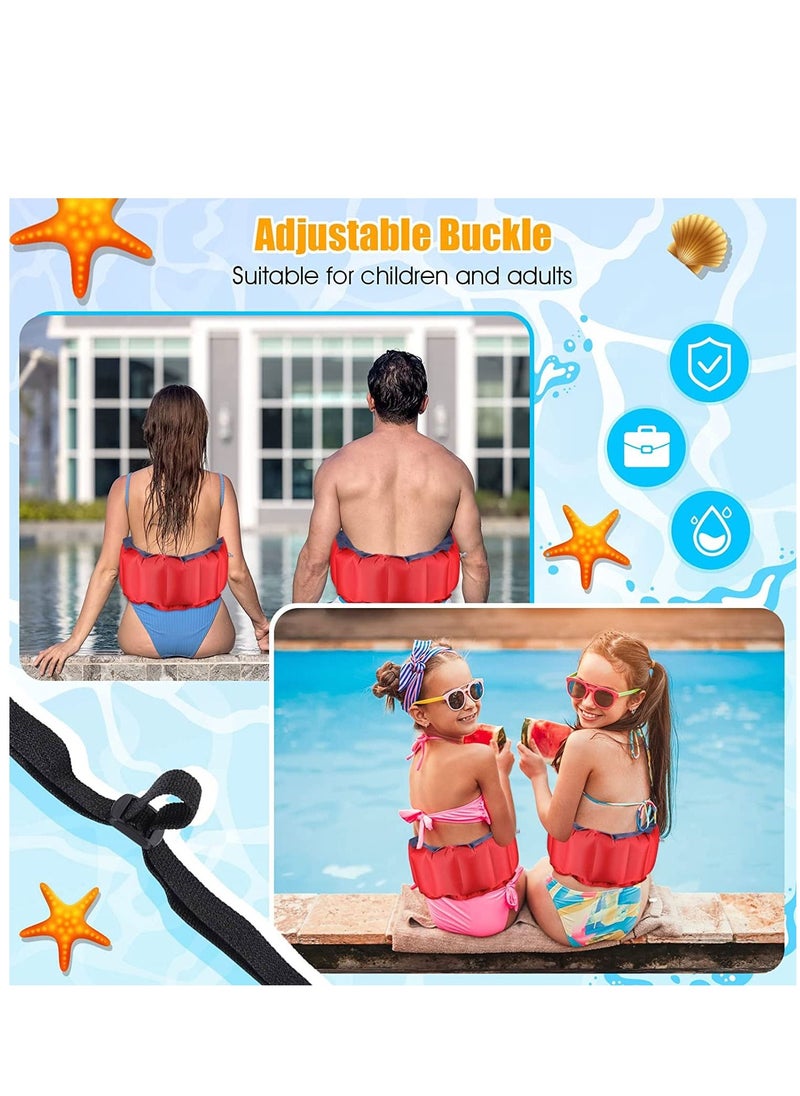 Excefore - Inflatable Swim Belt Adjustable Flotation Swimming Assistance Waist Floatation for Adults Float Belts Water Pool Training Device - Image 1