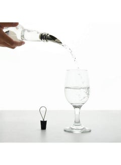 CM Pack Of 10 Wine Pourer And Stopper Set Wine Pourer Spouts Stainless Steel Stopping Pour Spout For Wine Beverage Beer Liquid Dispenser  - Image 5