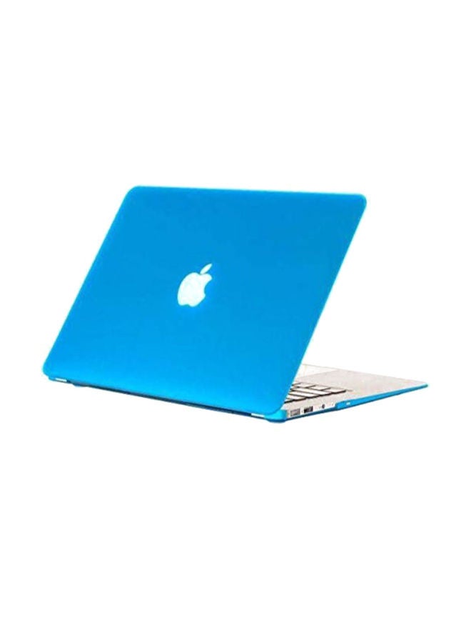 NIBEMINENT Rubberized Matte Hard Case Cover Skin Set For Apple MacBook Pro Retina Sky Blue  - Image 1