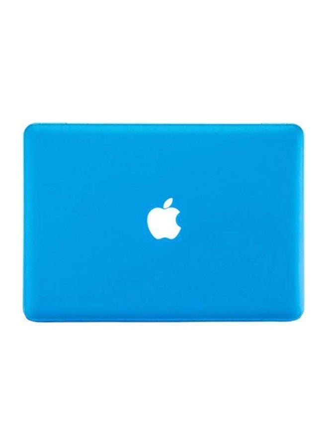 NIBEMINENT Rubberized Matte Hard Case Cover Skin Set For Apple MacBook Pro Retina Sky Blue  - Image 2