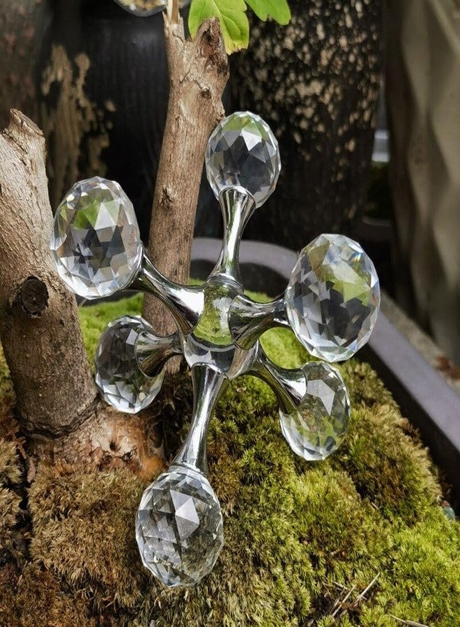 BAHUJIDA Luxurious Prism Molecular Ball Living Room Desktop Decoration Crystal Molecules, for Birthday Friends Gatherings, Christmas，Home or Office Counter Decoration Accessories - Image 3