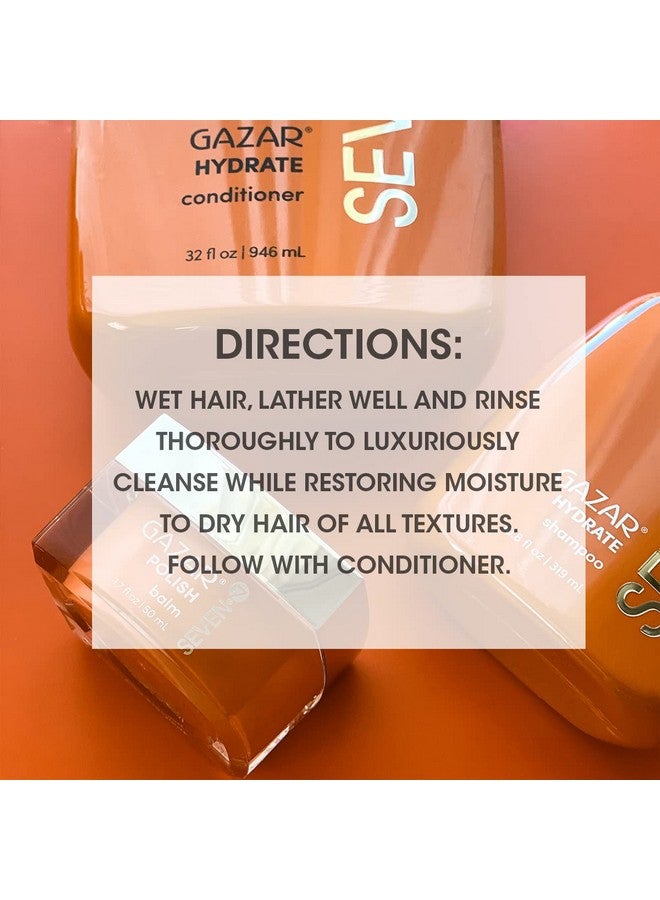 Seven Even Gazar Hydrate Shampoo A Lush Deeply Moisturizing Shampoo For Dry Hair  2 Fl. Oz. - Image 4