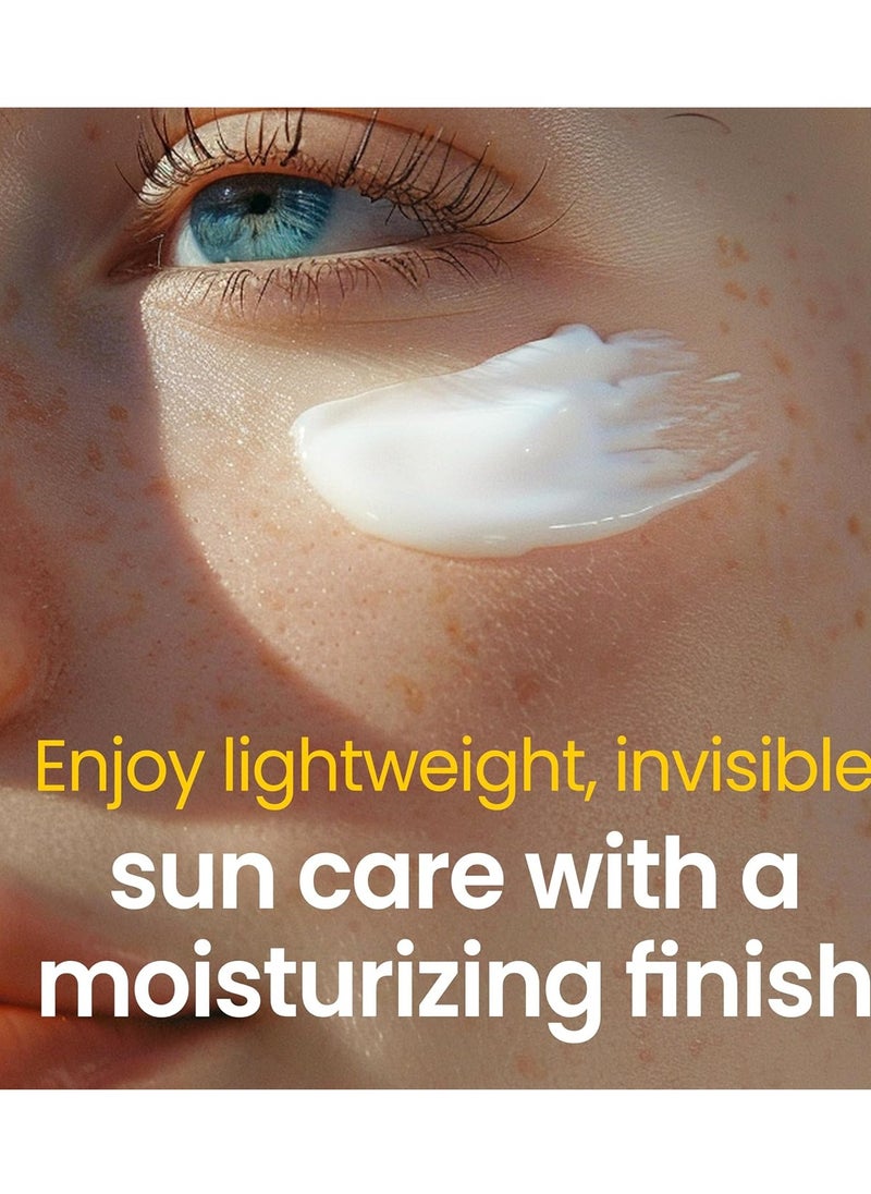 THANKYOU FARMER THANKYOU FARMER Sun Project Moisture Sun Cream SPF 40 - Korean Facial Sunscreen with Panthenol - Fragrange Free, Broad Spectrum, Dermatologist Tested, Moisturizing, No White Cast 1.69 fl oz  - Image 4