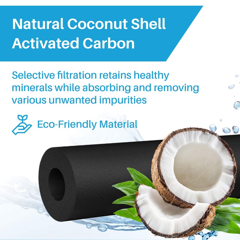 SpiroPure SP-SA020 NSF Certified Refrigerator Water Filter Replacement for DA29-00020B, HAF-CIN, HAF-CIN-EXP, 9101, DA29-00020A/B, DA29-00020A, DA97-08006A (3 Pack) - Image 4