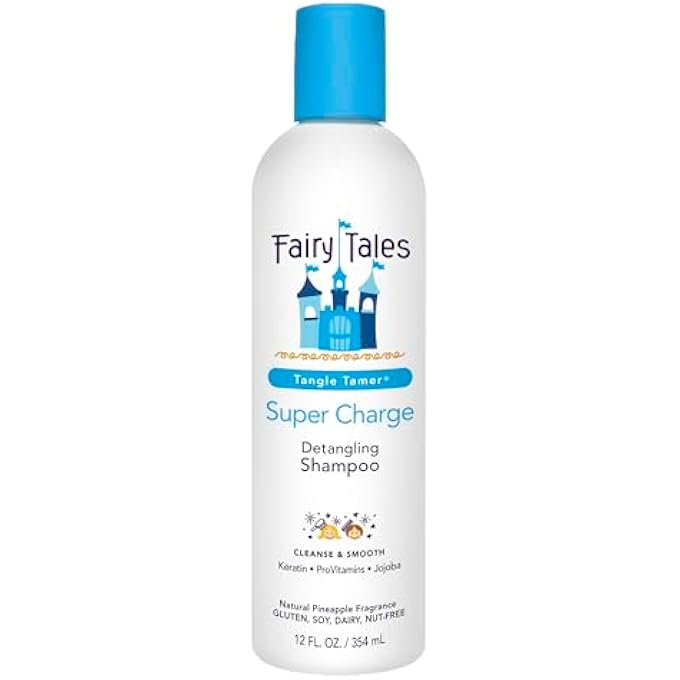 Fairy Tales TANGLE TAMER SUPER CHARGE DETANGLING SHAMPOO FOR KIDS - 12 OZ - Image 1