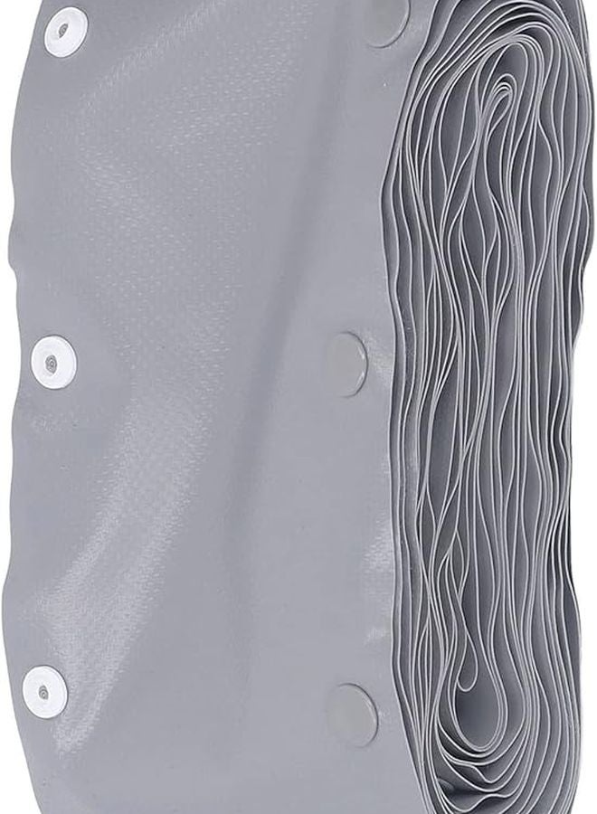 Flame Retardant PVC Cable Sleeve 100mm Width 80mm Snap Button Spacing 5M Length Cord Protector - Image 5