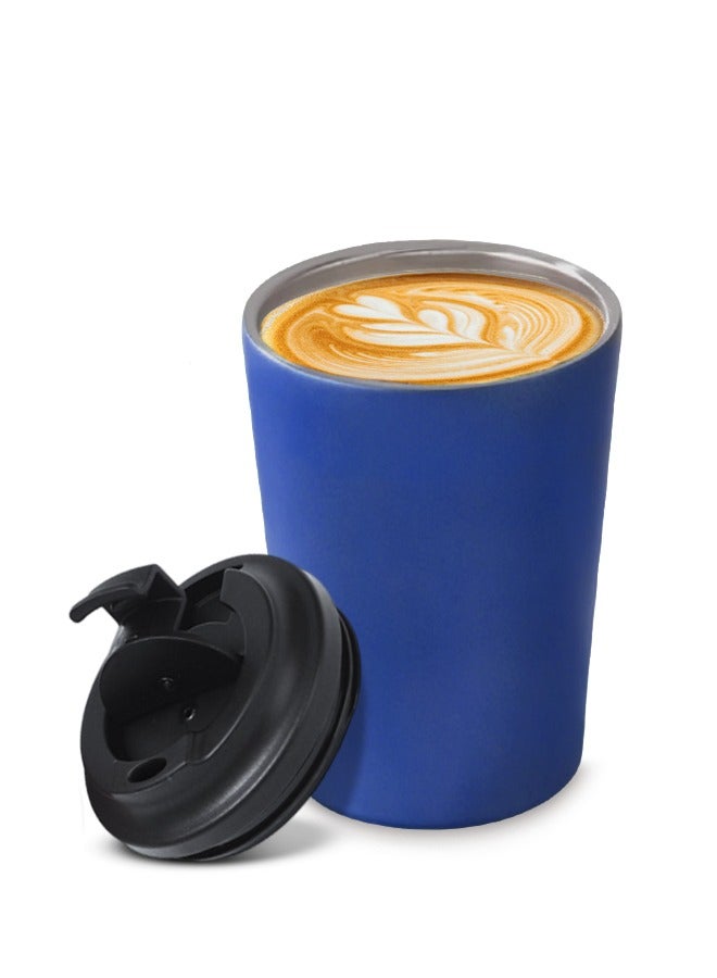 12oz Travel Coffee Mug Stainless Steel Vacuum Ice and Hot Drinks Insulated Tumbler for Home Office Outdoor Works  - Image 2