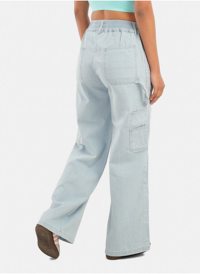 Carina Lightweight Wide Leg Jeans  - Image 2