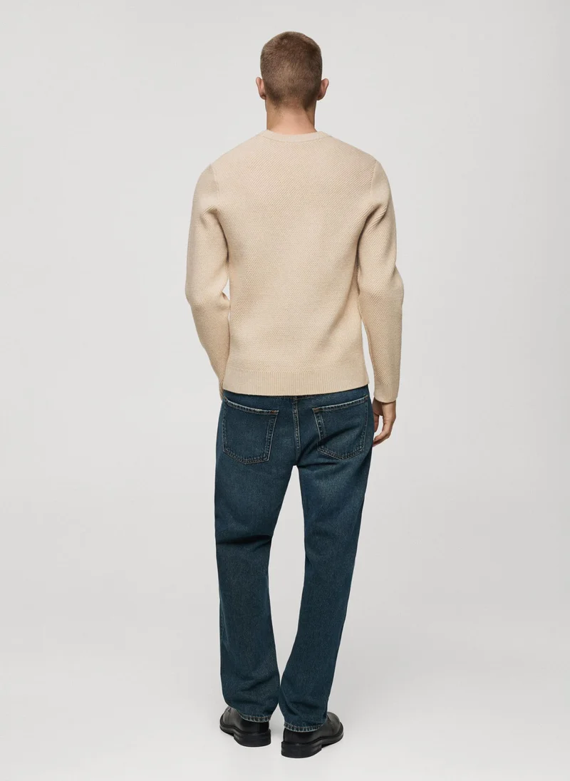 مانجو مان Casual Regular-Fit Sweater