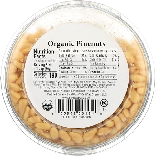 Aurora Natural Products Organic Pine Nuts 4 Ounce - Image 5