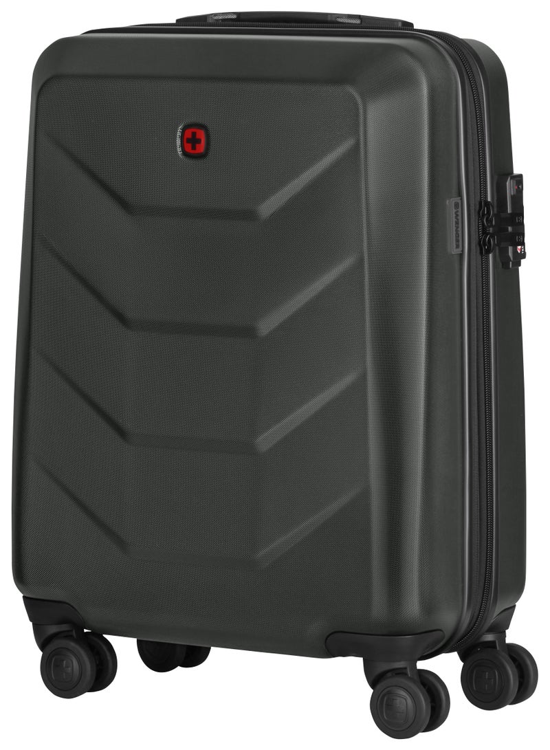 Wenger Prymo 55 Cm 4-Double Wheeled Expandable Hardside Cabin Luggage Trolley - Anthracite - Image 4