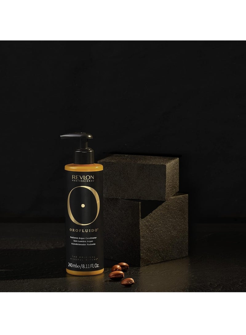 ريفلون بلسم أوروفلويدو ريفلون بروفيشنال راديانس أرغان، بلسم منعم للشعر بزيت الأرغان - 240 مل - Image 4