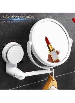 Y&D SYOSI Wall Mounted Makeup Mirror, 5.9 inches Double-Side Mirror with 1X & 3X Magnification Swivel Extendable Bathroom  - Image 3