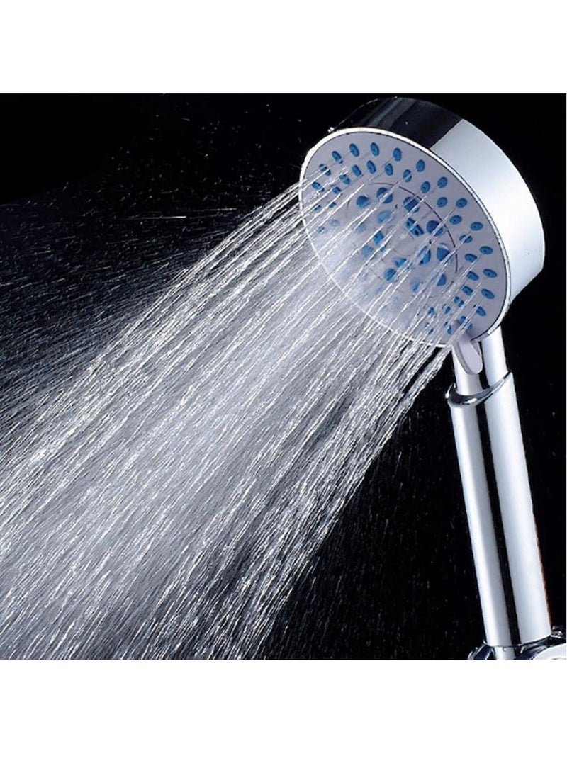 Rubik رأس دش مع خرطوم دش بطول 2 متر 5 أوضاع رش مجموعة دش محمولة عالمية للبالغين والأطفال والحيوانات الأليفة للاستخدام في المنزل والصالة الرياضية (2 متر) - Image 4