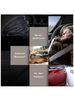 MTS Car Door Edge Guards, Rubber Clip Seal U Shape Edge Trim Guard Protection Car Metal Door Edge Protector Strip, Fit for SUV Sedan and Most Models (16.4 Ft(5M) No Glue Required (Black)  - Image 4