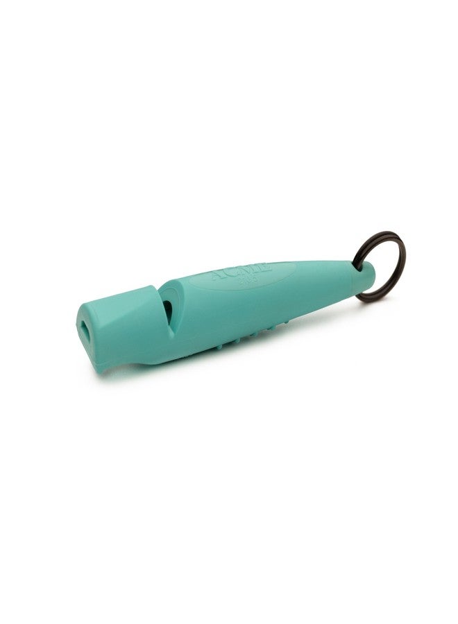 ACME THE - Alpha Turquoise Dog Training Whistle 211.5 Medium High Pitch, Single Note. Bright Sound Quality with New Comfort Grip. Weather-Proof Whistles Designed and Made in The UK. - Image 1