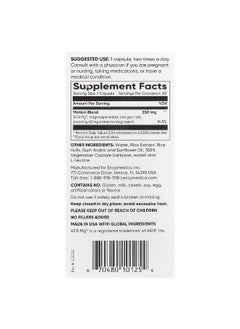ENZYMEDICA Enzymedica, Motion, Magnesium , 60 Capsules  - Image 2