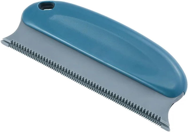 2PCS Portable Fur Cleaning Brush - Effective Household Tool for Sofa, Clothing, and Fabric - Ideal for Pet Owners(Dark Blue) - Image 1