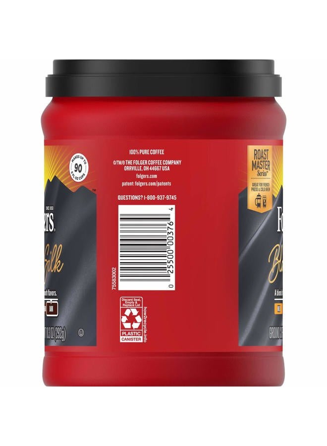 Folgers Black Silk Dark Roast Ground Coffee, 10.3 Ounces - Image 4