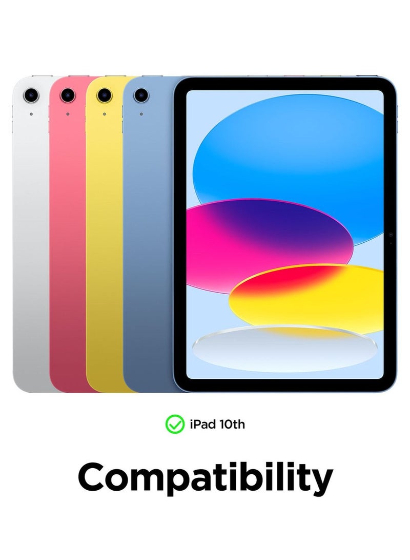 Elago Magnetic Folio iPad 10th Generation Case Cover (2022) 10.9 inch [Magnet Integrated Back Plate attaches to Metal Surfaces] - Dark Gray - Image 4