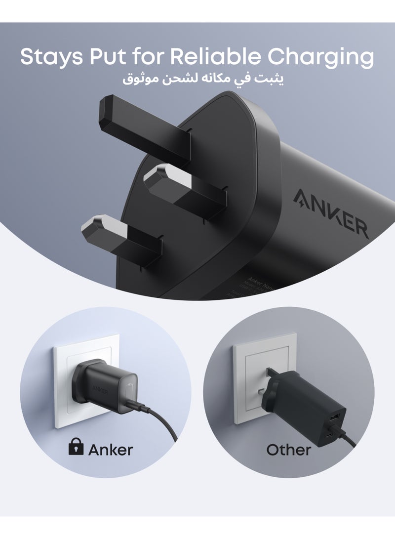 Anker Nano 100W MacBook Charger, USB-C Charger for MacBook, iPad, iPhone Series, Galaxy, and All USB C Devices, 6 ft C Cable Included - Image 3