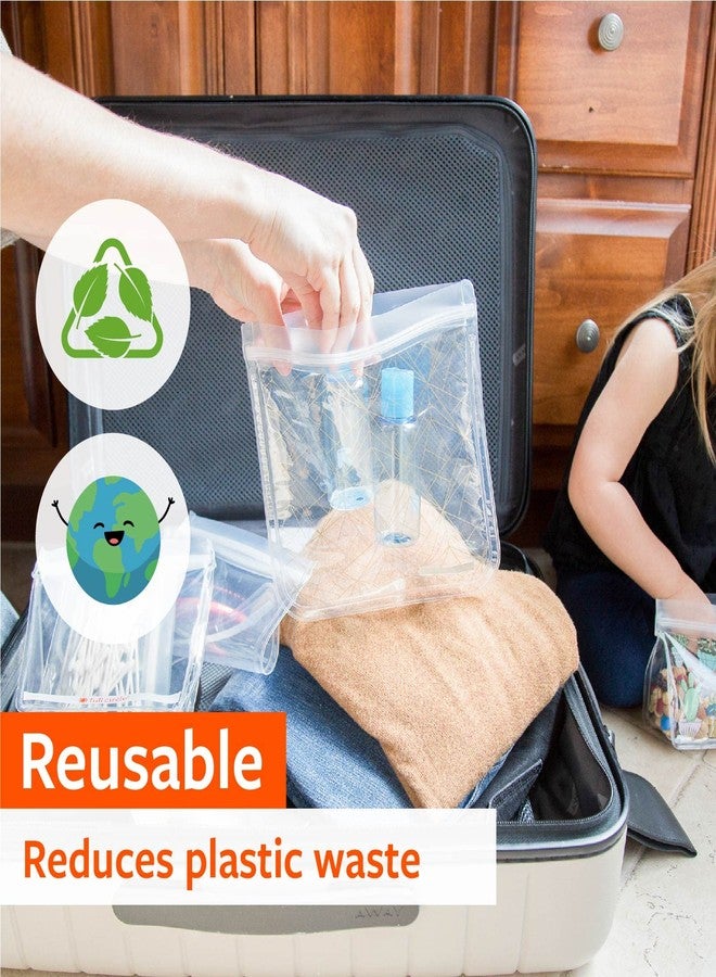 Full Circle ZipTuck Kids Reusable Plastic Food and Storage Bag, Lunch Set of 2, Monster - Image 3