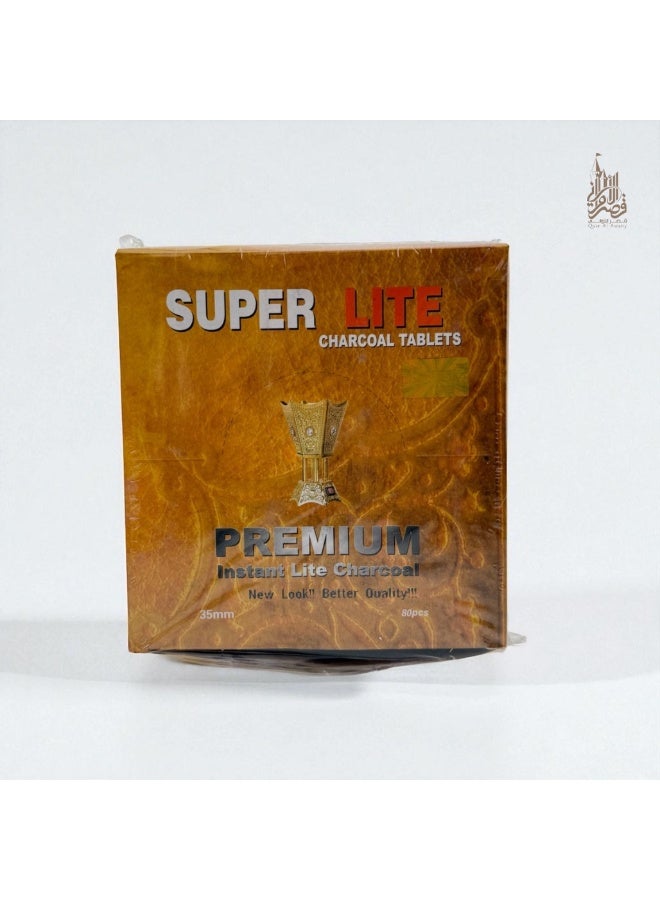 Super Lite Premium Instant Lite Charcoal Tablets 40mm, 80 Pieces - Pack of 3 - Image 4