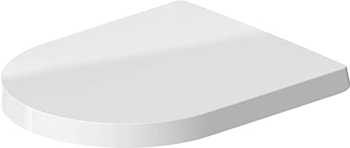 Duravit Seat and cover ME by STARCK white hinges ss w. automatic closure - Image 1