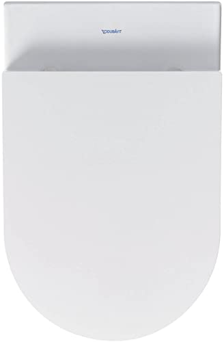Duravit Seat and cover ME by STARCK white hinges ss w. automatic closure - Image 4