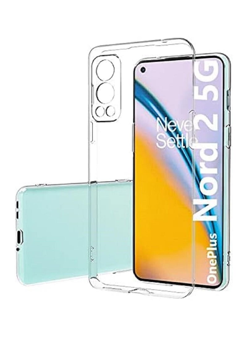 vesus CLEAR BUMPER FULL BODY ANTI-SCRATCH CLEAR TPU CASE COVER FOR ONEPLUS NORD 2 5G - Image 1