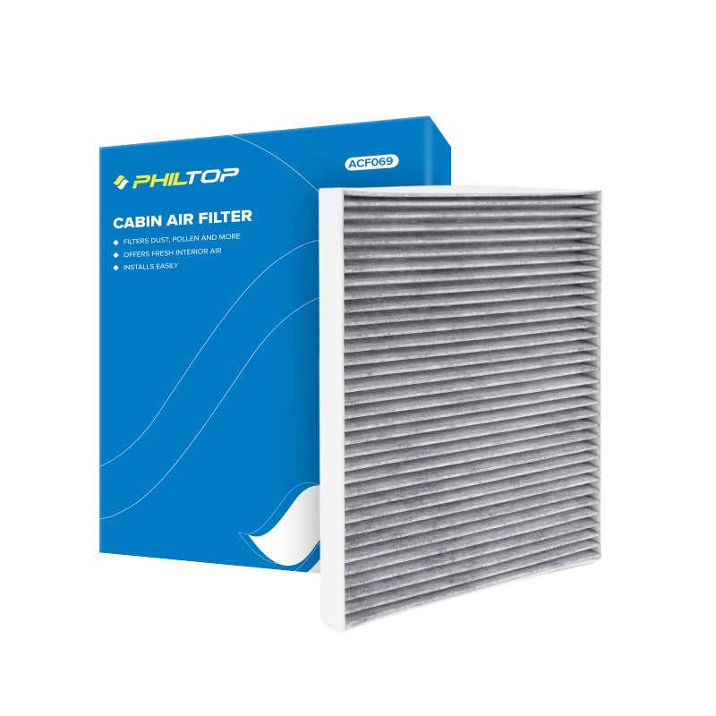 PHILTOP HEPA Cabin Air Filter wActivated Carbon Compatible with CF10360 Chevrolet Silverado 1500 2500 HD 3500 Tahoe Suburban 1500 2500 GMC Sierra 1500 Yukon Hummer H2 Cadillac Escalade ESV EXT - Image 2