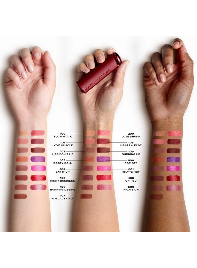 Marc Jacobs Heart On Shine Lipstick 104 Eat It Up - Image 3