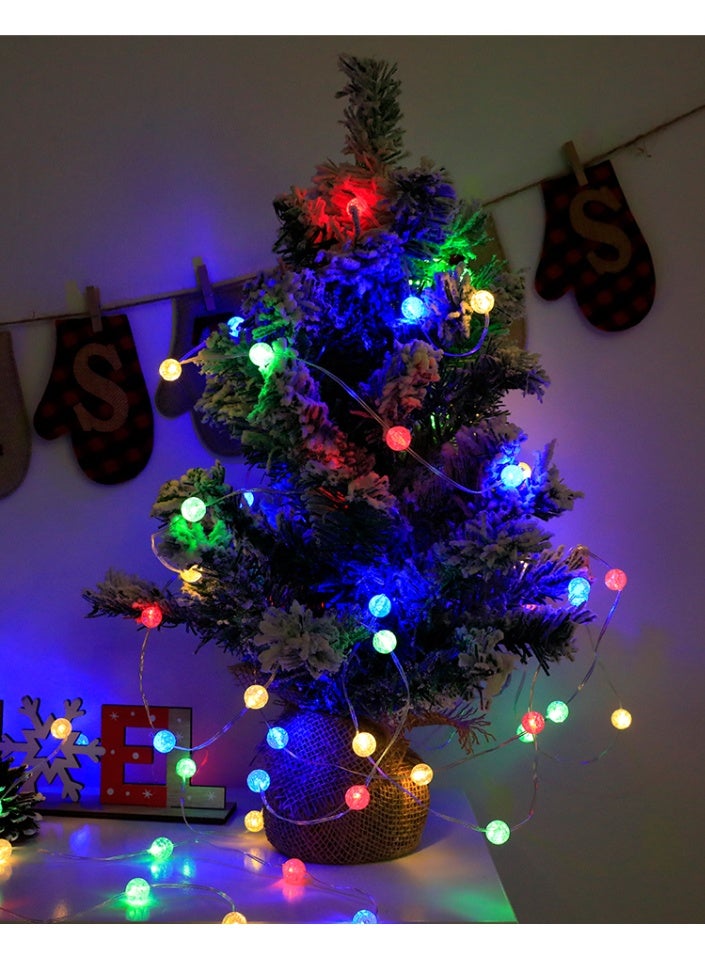 MODI USB LED RGB Bubble String Light 5M 50LED | Remote + Bluetooth + APP Control | Multicolor Indoor Outdoor For Christmas, Newyear, National Day, Eid, Ramadan, Diwali - Image 1