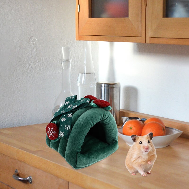 1Pc Winter Warm Pet Hamster Nest Pet Cotton Nest Hamster Chinchilla Bed - Image 5