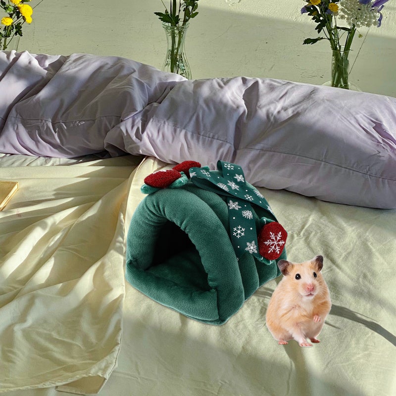 1Pc Winter Warm Pet Hamster Nest Pet Cotton Nest Hamster Chinchilla Bed - Image 2