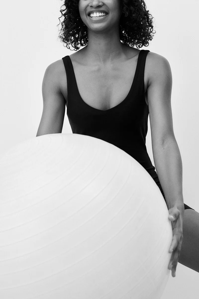 H&M Sports playsuit in SoftMove™