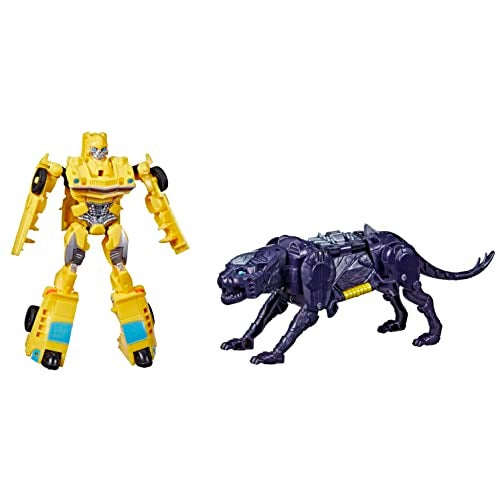 TRANSFORMERS مجموعة 2-Pack من بيست كومباينر بامبلبي وسنارلسابر | تحالف الوحوش | ترانسفورمرز: صعود الوحوش - Image 1