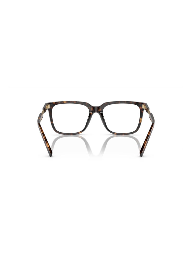 GIORGIO ARMANI Giorgio Armani Man Rectangular  Eyeglasses- Ar 7252U - Lense Size:53Mm - Havana - Image 3