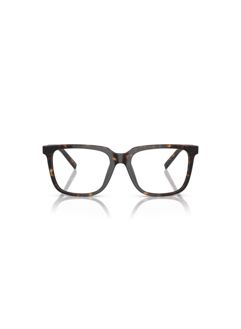 GIORGIO ARMANI Giorgio Armani Man Rectangular  Eyeglasses- Ar 7252U - Lense Size:53Mm - Havana - Image 4