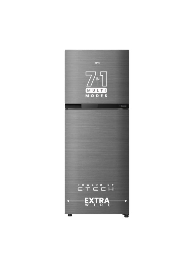 IFB 364L Frost Free Double Door Refrigerator – Brush Grey | 7-in-1 Convertible Multi Modes | E-Tech 360° Cooling | Quadra Crisper with Humidity Control | Energy Efficient | Model: IFBFF-2902IGS - Image 1
