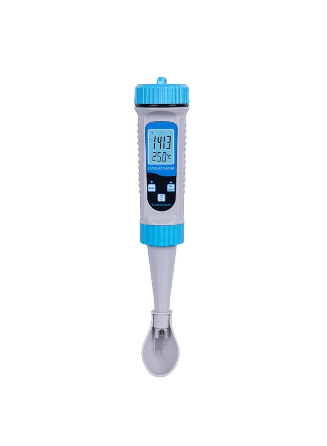 Lepmerk 5 in 1 Water Quality Tester Pool Water Tester EC/TDS/SALT/S.G/Temp Tester Water Testing Detector with Backlight for Aquaculture Drinking Water Swimming Pool Aquarium  - Image 1
