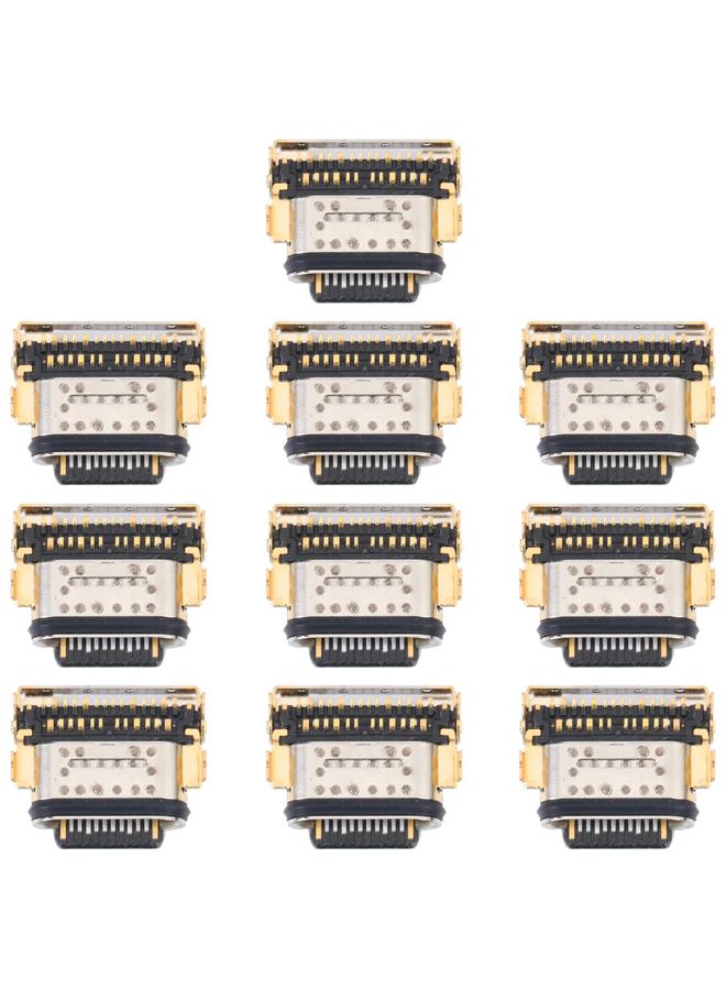 إيروريكس موصل منفذ شحن لهاتف vivo iQOO 5 5G/iQOO 5 Pro 5G، 10 قطع - Image 1