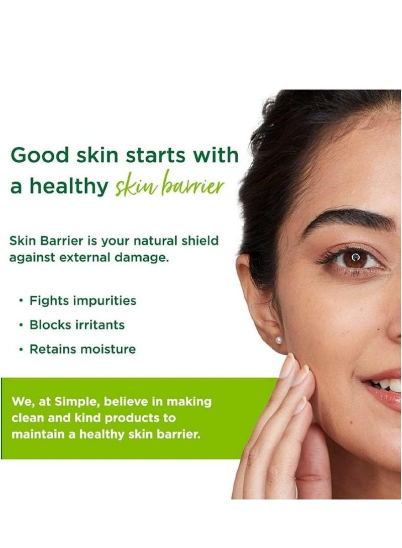 سمبل Refreshing Facial Wash Soap Free Gentle Cleanser 150ml For All Skin Types Sensitive Oily Dry Combination - Image 2