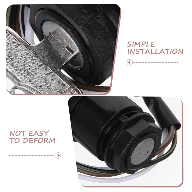 Gatuida Motorcycle Ignition Key Starter Key for Atvs and Scooters Smooth and Protects Electrical System Easy Installation - Image 2