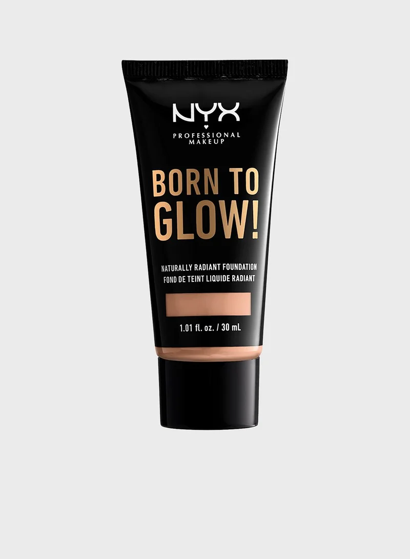 NYX PROFESSIONAL MAKEUP Born To Glow Radiant Foundation - Medium Buff